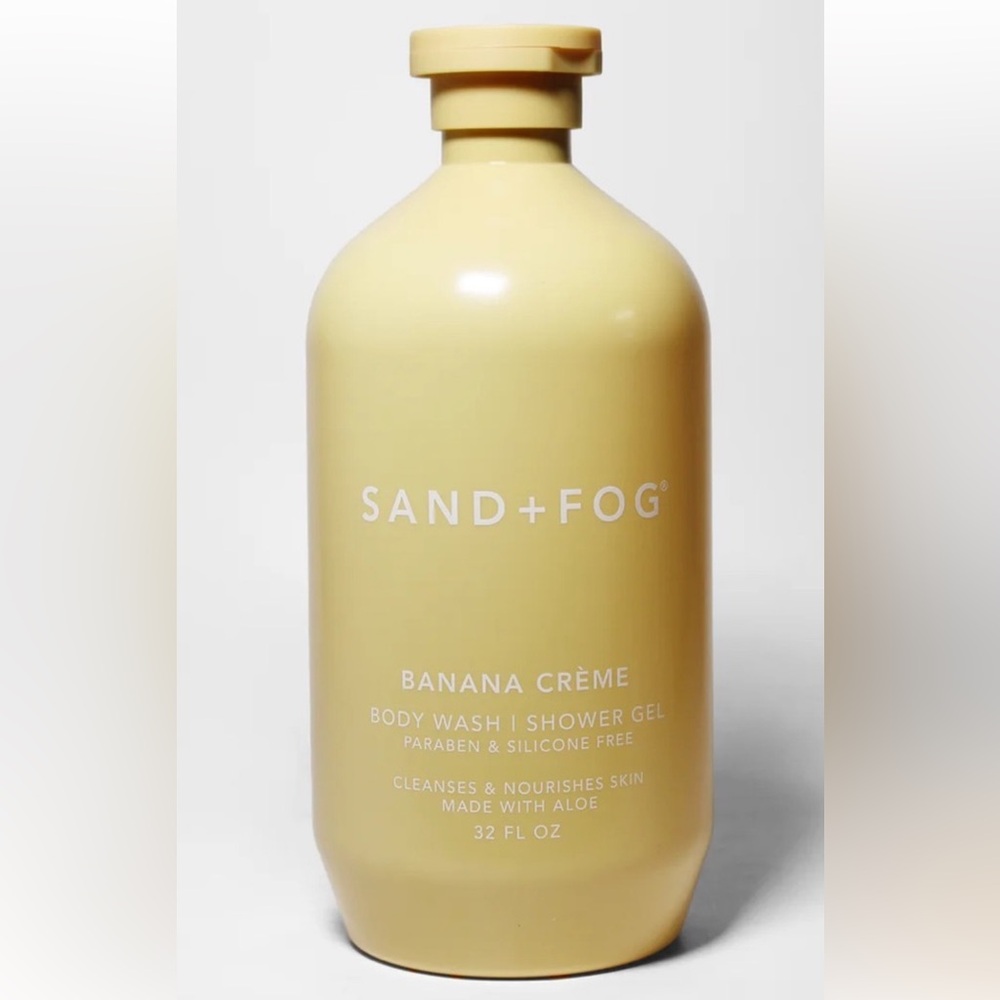 Sand+Fog Banana Cream Body Wash/Shower Gel 946 ml